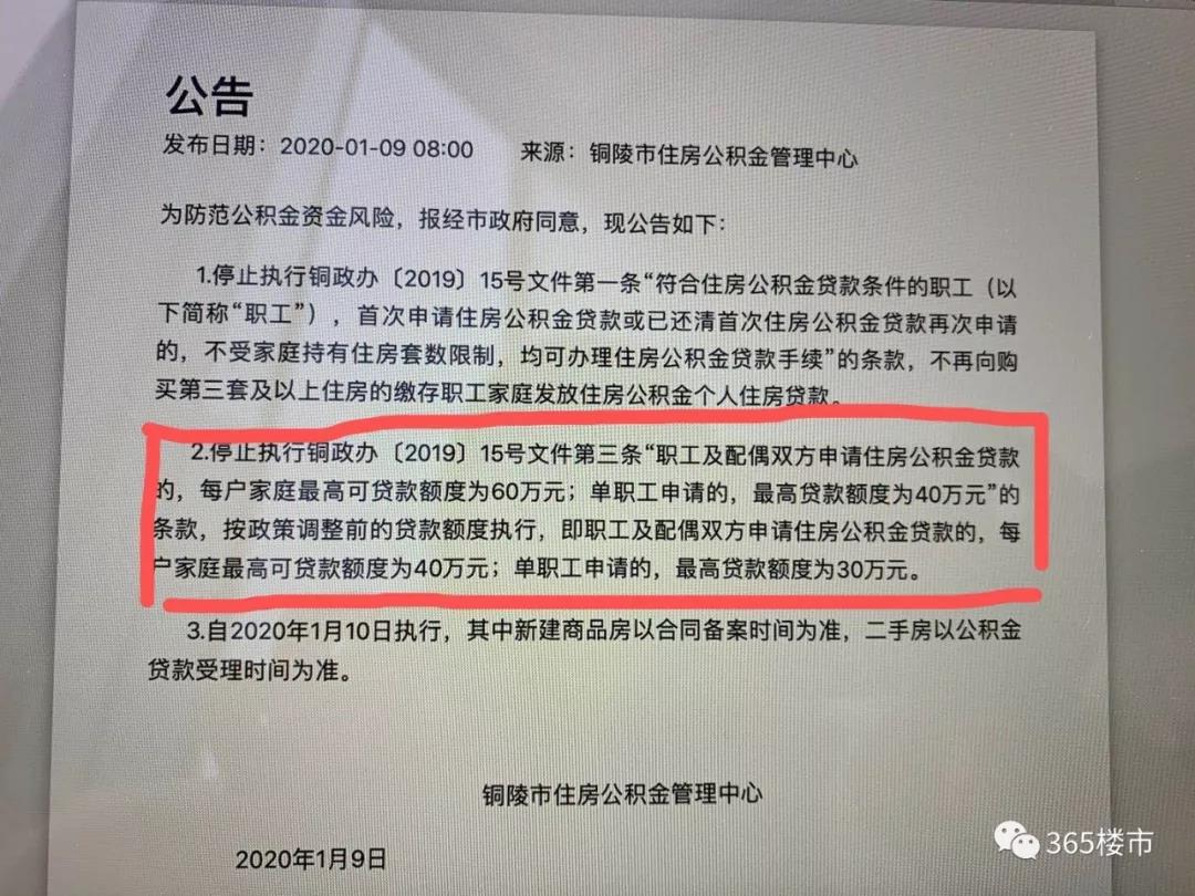 突发！公积金新政！家庭贷款额度骤降20万！ 公积金贷款 第1张