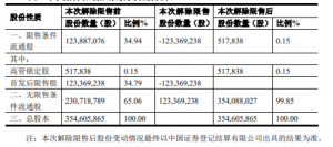 成都市贝瑞和康基因技术股份有限公司重大资产重组限售股份解禁上市流通 公司风险 第12张