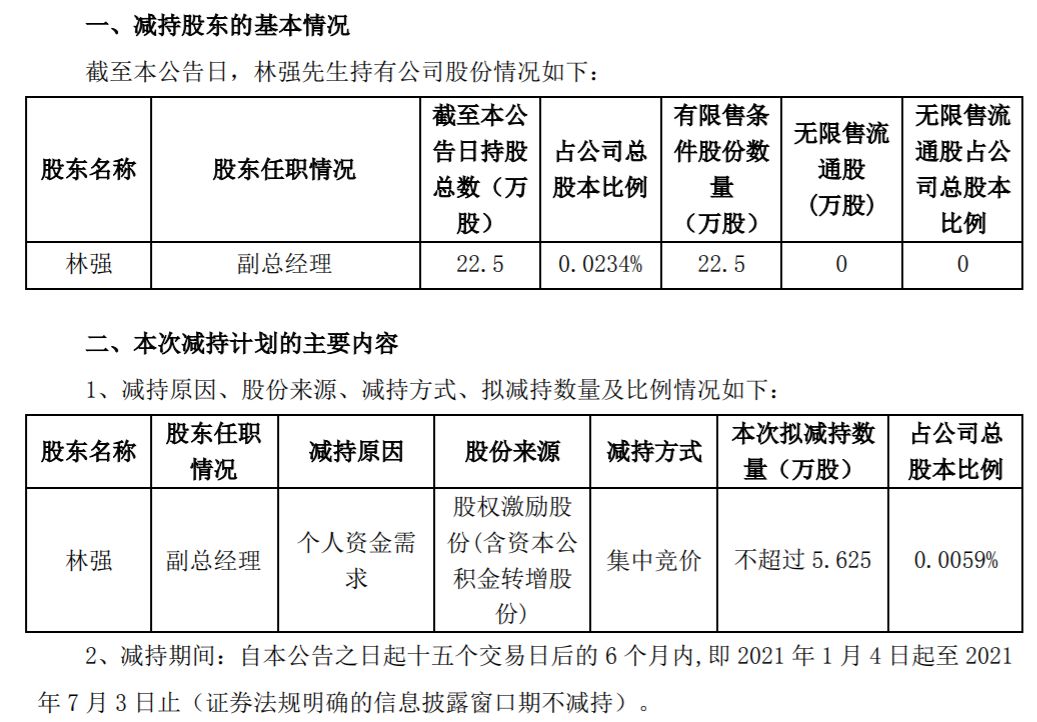 天海防务：高管拟减持股份 公司风险 第2张