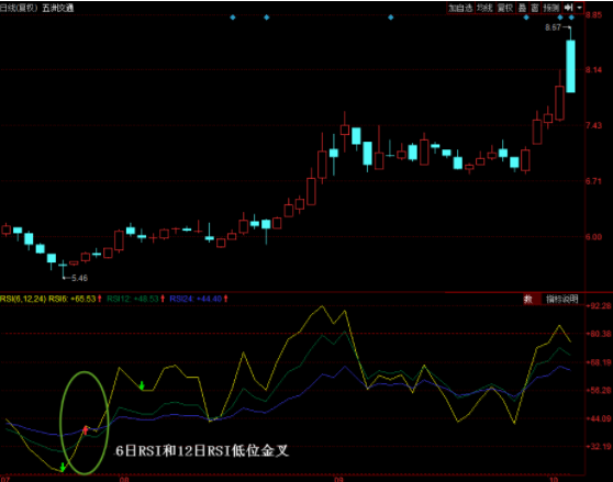 买入点：6日RSI和12日RSI低位金叉 综合 第1张